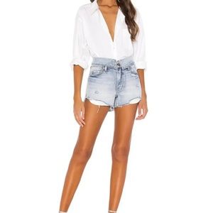 PISTOLA Winston Fold Over High Rise Shorts in size 27